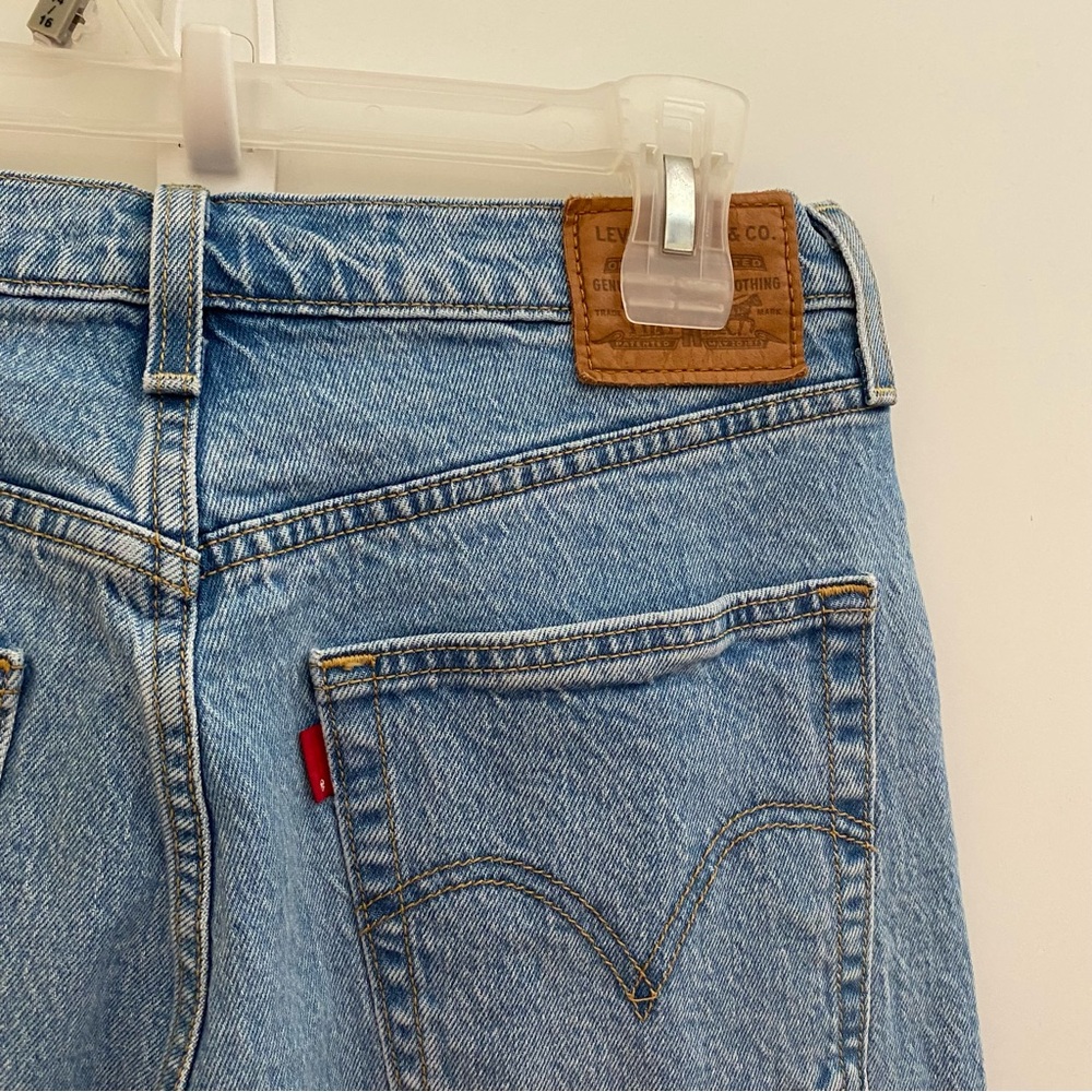 Levis Ribcage Straight Jeans